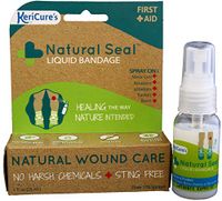 KeriCure's Natural Seal Wound Barrier, 1oz Spray on First aid Barrier, Soothing moisturizing Barrier to Protect Against Infection and heal Troubled Skin Issues