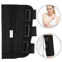 Elbow Support PM Night Splint, Hinged Elbow Arm Forarm Braces Support Splint Orthosis Orthotics Band Pad Belt Adjustable Immobilizer Strap Wrap Sleeve Protector(L)