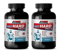 Enhancement Extension - GET Hard Pills - maca Capsules Organic - 2 Bottle (120 Capsules)