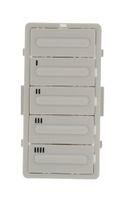 Leviton LTBKT-W Color Change Kit for the 5-Button LTBxx Series Timers, White