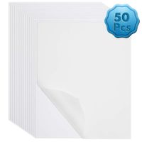 Vellum Paper, Cridoz 50 Sheets Vellum Transparent Tracing Paper 8.5 x 11 Inches Translucent Paper Clear Paper for Sketching Tracing Drawing Animation