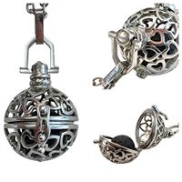 Diffusing Essentials Premium Heart 316l Stainless Steel Lava Stone Aromatherapy Pendant Locket Essential Oil Diffuser Necklace