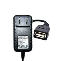 KHOI1971 4-FEET Wall Home House AC Power Adapter + USB Extension Cable Cord for MagicJack Plus VoIP Telephone System