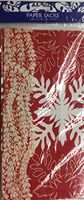 Great Lines Hawaiian Print Holiday Present Bags