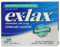 Ex-Lax Maximum Strength Laxative, 24 Count