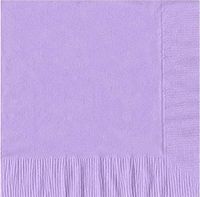 200 Lavender Luncheon/Dinner Napkins Plain Solid Color