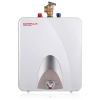 Camplux ME60 Mini Tank Electric Water Heater 6-Gallon,1.44kW at 120 Volts
