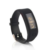Baaletc Cute Silicone Replacement Watchband Style Wristband Bracelets/Wireless Activity Tracker Accessories Silicon Wrist Straps with Watch Buckle for Garmin Vivofit 1 (Garmin Vivofit Bands Black)