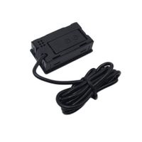 Thermometer - Aquarium Thermometer - Accurate Measurement, Suitable For A Variety Of Environments, Simple And Elegant ( Black , White, 1.6*1.2*0.8 Inches) ( Color : Black , Size : 1.6*1.2*0.8 inch )