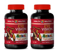 Eye caps Vitamins - Eye Vision Guard (with Lutein, ZEAXANTHIN and Bilberry Extract) - Lutein Complex - 2 Bottles (400 Softgels)