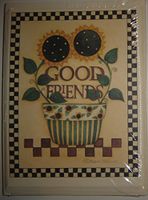 Debbie Mumm 'Good Friends' Sunflowers Note Cards (8 Blank Notecards/Envelopes)