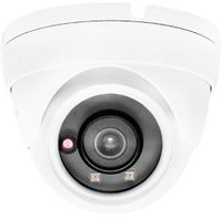 Titanium IP-5IRD2S02-W-2.8 Network IR Water-Proof Dome Camera, 1/2.7" CMOS Sensor, 2.8mm Fixed Lens, 2 Matrix IR, Digital WDR, ROI, 3D DNR, Motion Detection, Weatherproof, DC 12V/PoE