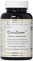 CircuZyme TM, 60 Capsules, Vegan Product - Nutraceutical Circulation Formula for Comprehensive Support for Circulation and Associated Nerve, Heart and Arterial Health