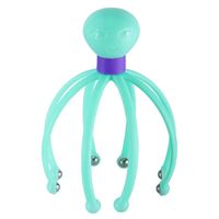 Scalp Massager Head Massager Hand Held Silicone Hair Relaxer Soft Comfortable Stress Reduction in The Office Home Head SPA
