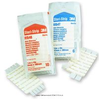 3M Steri-Strip Adhesive Skin Closures (Reinforced), Steri-Strip Tape.25 X4 in, (1 BOX, 50 EACH)