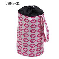 YWILLINK On-The-go Basket Large Capacity Toys Storage Bag Space Saving Drawstring for Home Travel