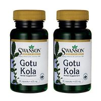 Swanson Gotu Kola 435 Milligrams 60 Capsules (2 Pack)