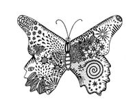 Karmabee Butterfly Note Cards, Blank Inside, Set of 10
