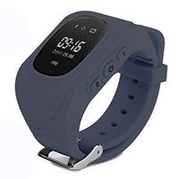 Kids Smart Watch Phone, GPS Tracker Smart Wrist Watch with SOS Anti-Lost Alarm Sim Card Slot Touch Screen Smartwatch for 3-12 Year Old Children Girls Boys Compatible for iOS Android (Black1)