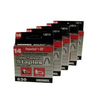 Surebonder 14014   Round Crown Cable Tacker Staple, Fits up to 1/4-Inch Round Cable, 630 Count
