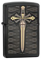 Zippo Sword Ebony Pocket Lighter