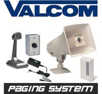 New Valcom Business Warehouse Industrial Paging Horn Speaker System Intercom