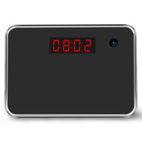 Beenwoon Hidden Camera Alarm Clock Full 1080P HD Video Spy Camera Motion Detection Loop Video Recorder Webcam Mini Surveillance Camera, White