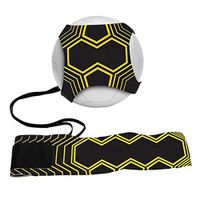 FORESTIME Football Kick Trainer Soccer Training Aids Hands Free Throw Sole Practice Equipment for Kids and Adults with Adjustable Belt Elastic Rope Fits Ball