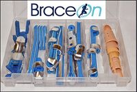 24 Piece Finger Splint Kit with Finger STAX 8 Piece Multi Pack