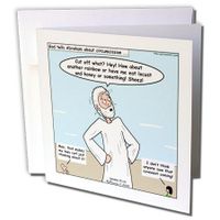 Genesis 17 Easy to Hide Impossible to Deny Bible covenant- Greeting Cards, 6 x 6 inches, set of 6 (gc_19483_1)