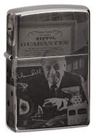 Zippo GGB 125th Birthday Collectible, Black Ice