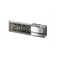 Thermometer - Aquarium Thermometer - Built-in Temperature Probe, with A Suction Cup, Easy to Use (Silver, 2.8 * 1.2 * 0.8 Inches) (Color : Silver, Size : 2.8 * 1.2 * 0.8 inch)