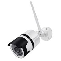 Outdoor Wireless Security Camera, HOSAFE 1080P Surveillance Cameras Outdoor WiFi Camera Audio Night Vision Motion Detection Alarm/Recording, Support Max 64GB SD Card (Not Included), ONVIF Camera