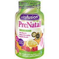 Vitafusion Pre Natal Gummy Vitamins Dietary Supplement, Lemon & Raspberry Lemonade Flavors 90 Each