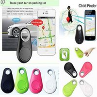 evelove 1 PCS New Smart Bluetooth Tracer GPS Locator Tag Alarm Wallet Key Pet Dog Tracker Handheld GPS Unit Handheld GPS Units (Black)