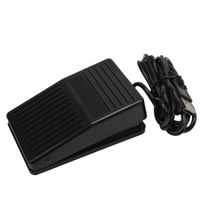 FS1-P USB Single Foot Switch Pedal Control for Gaming Work Instrument Testing