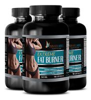 Metabolism Energy - 2645MG Extreme Fat Burner - Metabolism Boost - 3 Bottles (270 Capsules)