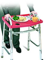 Universal Walker Tray Table - Red