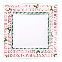 Yuletide Cheer Paper Salad/Dessert Plates - 8 Per Package