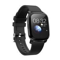 TPW Smart Watch Bluetooth Sports Watch CV06 (2019) IP67 Waterproof Fitness Tracker Business Smartwatch with Heart Rate Monitor, Multi Sport Mode for Android 4.4, iOS 7.0, Silicone Strap, Black...
