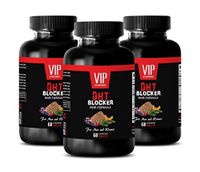 Hair Growth Saw Palmetto - DHT Blocker Hair Formula - for Men and Women - Pumpkin Seed Extract Capsules - 3 Bottles 180 Coated Tablets