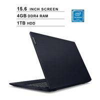 2019 Newest Lenovo Premium Ideapad S145 15.6 Inch Laptop (Intel Celeron 4205U 1.80GHz, 4GB DDR4 RAM, 1TB HDD, Intel UHD 610, WiFi, Bluetooth, HDMI, Webcam, Windows 10) (Blue)