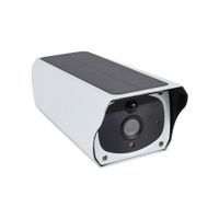 Sundlight Bullet Camera, Solar Charging Unplugged HD 1080P 2MP Wife Wireless Security Network Camera IP67 Waterproof Night Vision IP Camera for Mobile Phone Remote Monitoring