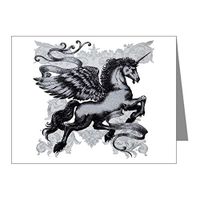 Note Card Unicorn with Wings