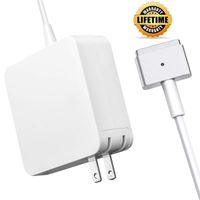 Mac Book Pro Charger, AC 60w Magsafe 2 T-Tip Power Adapter Charger Replacement for Apple MacBook Pro 11-inch and 13 inch (Late 2012)