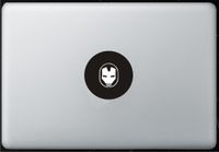 Superhero Ironman Hand Sticker Decal MacBook, Air, Pro All Models.