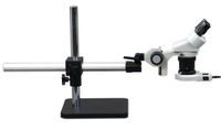 OMAX Boom Stand Binocular Stereo Microscope 10X-20X-30X-60X + 54 LED