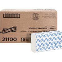 Genuine Joe GJO21100 Multifold Towels, 250 Sheets per Pack, (2 Case(Pack of 16)