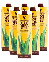 6 pack Aloe Vera Gel Drink immune system and Supports healthy digestion New