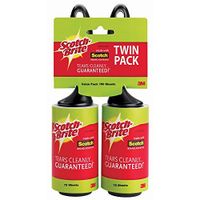 Scotch-Brite Lint Roller Twin Pack, 150 Sheets Total